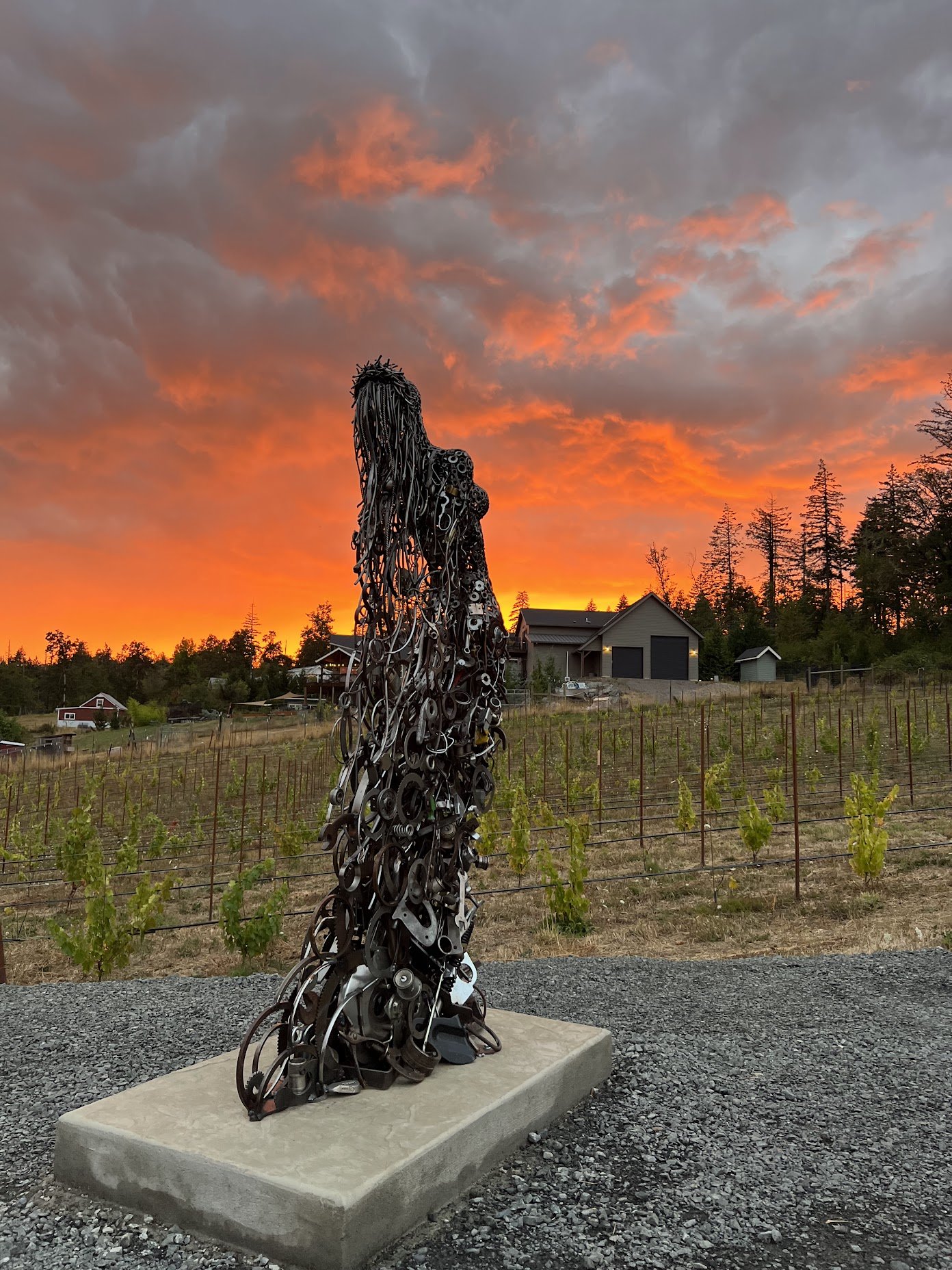 Gaia Rising by Brian Mock, detail view