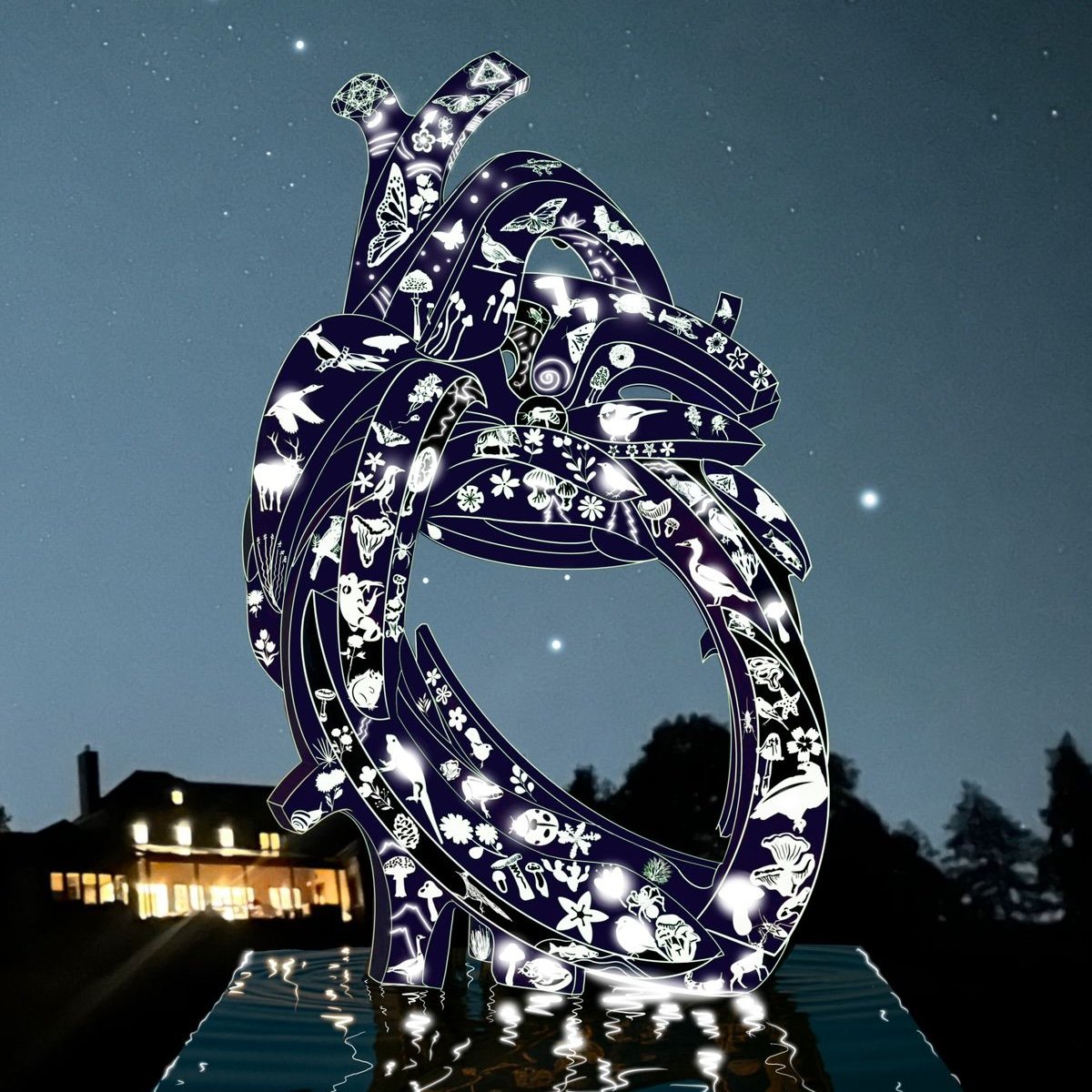 Kairos, sculpture by Miguel Valverde, in process